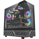 Boîtier PC Darkflash DS950 Midi Tower ATX Fenêtre Latérale Noir