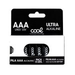 Alkaline Batterie AAA LR03 COOL Pack 8 Stück