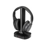 Auriculares Trevi FRS 1480 R sans fil et filaire Bluetooth musique noir