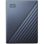 Disco Duro WD My Passport Ultra 4TB USB-A Bleu avec Chiffrement Matériel