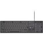 Teclado Genesis NKL-2342 magnético con retroiluminación y teclado numérico USB