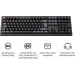 Tastatur Keychron V6 Ultra mechanisch 100% QWERTZ mit Silk POM Red Switches und RGB