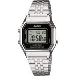 Relógio Casio Vintage LA680WEA-1EF Masculino Aço Inoxidável À Prova de Água