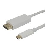 Kabel Adapter USB-C auf DisplayPort Deltaco USBC-DP200A 2 m 4K