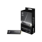 Disco Duro MSI Spatium M571 DLP 4TB M.2 PCIe 5.0 NVMe 14500MB/s
