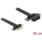 Cabo Riser PCI Express x1 Delock 81297 0,3 m Preto