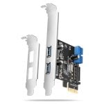 Placa de interface Axagon PCEU-232RS PCIe para USB 3.2 Gen 1