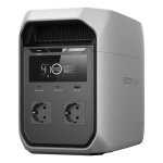 Estación de energía EcoFlow DELTA 3 Classic 1024Wh 2 puertos AC y 3 USB Batería LiFePO4 Pantalla LCD Carga rápida solar