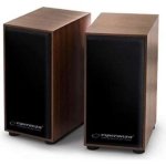 Haut-parleurs ESP en bois USB 2.0 6W avec contrôle du volume