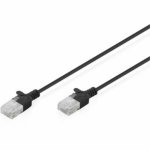 Digitus CAT6 U/UTP Slim Netzwerkkabel 5m Schwarz 10 Stück