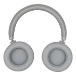 Auriculares Forcell sem fios Bluetooth com Cancelamento Ativo de Ruído, microfone e USB-C cinza