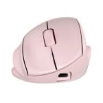 Ratón HP Tilt Ergo 720M Bluetooth USB 1200DPI Rosa Recargable