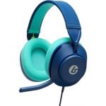 Auriculares PowerA XBHS0502-01 com cabo USB Over Ear para Xbox azul