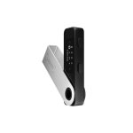 Billetera de hardware Ledger Nano S Plus Bitcoin Ethereum NFT OLED Negro
