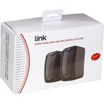 Altoparlanti LINK PC USB 5 W compatti e potenti neri