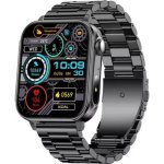 Colmi P80 Steel Bluetooth GPS 44mm Negro Resistencia Agua IP67 Pulsómetro