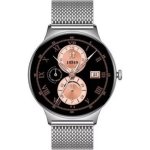 Colmi V89 Bluetooth GPS 43mm AMOLED Prateado Aço M Pulsómetro Monitor Sono