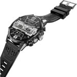 BlitzWolf BW-AT6 PLUS Bluetooth 1,75" Negro Talla Única Resistencia Agua IP67 SpO2 Pulsómetro