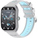 Colmi P86 Bluetooth GPS 44mm Plata Correa Silicona M Multideporte avanzado GPS integrado