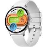 Colmi V89 GPS Bluetooth 43mm AMOLED Prateado Bracelete Silicone M GPS Pulsómetro Sono