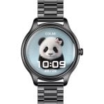 Colmi L28 Black steel Bluetooth Smartwatch 44mm Negro Acero