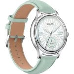 Colmi L28 Bluetooth 1,28" Verde Prata Correia Verde M Smartwatch