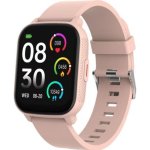 Denver SWC-184B Bluetooth GPS 1,8" Rosa Silicona Resistencia IP67 Pulsómetro