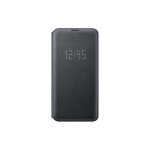 Capa para telemóvel Samsung EF-NG970 Folio preta com bolso para cartões para Galaxy S10e