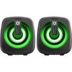 Lautsprecher Defender PC 2.0 USB 6W mit LED-Beleuchtung und kompakter Bauweise