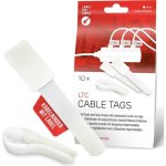Cable binder de velcro Label-the-cable LTC 2620-10 blanco 10 unidades