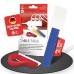 Cable binder Klettkabelbinder Label-the-cable LTC 2630-30 Multicolor Transparente 30 unidades