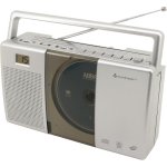 Sistema Estéreo Portátil Soundmaster RCD1185 Digital FM CD Cinzento