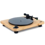 Tornamesa The House Of Marley EM-JT010-SB Bluetooth 5.3 Negro Madera Vidrio