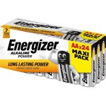 Pile Alcaline AA 1,5V Energizer Pack 24, Larga Duración Sin Fugas