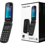 Teléfono móvil Krüger&Matz Simple 929 Dual SIM Negro 2.8"