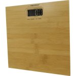 Pèse Personne Électronique Esperanza Bamboo EBS012 Jusqu'à 180 kg Précision 100 g Écran LCD Bambou
