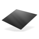 Alfombrilla para ratón Oniverse Glasspad Negro Vidrio Base antiderrapante 350x250 mm