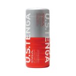 Masturbateur masculin Tenga U.S. DOUBLE HOLE CUP Rouge TPE