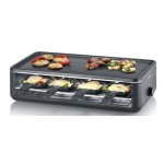 Parrilla Raclette Severin RG 2365 8 personnes 1300 W Noir