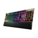 Teclado Be quiet Light Mount mecánico QWERTZ con LED RGB y descanso de muñecas