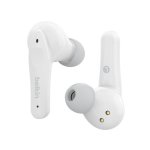 Auriculares Belkin Soundform Nano inalámbricos Bluetooth para llamadas y música, IPX5, blancos