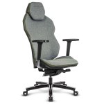 Sedia Gaming Quersus ICOS 1.1 Verde Militare Tessuto Ignifugo Braccioli 4D