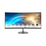Monitor MSI PRO MP341CQDE 34" UltraWide Quad HD 100Hz VA Curvo FreeSync Altifalantes