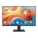 Écran PC MSI Pro MP275Q E14 27" Wide Quad HD 144Hz IPS FreeSync HDR Haut-parleurs