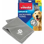 Toalla para mascotas Vileda XL Microfibra Gris 650 x 1000 mm