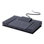 Pedal USB Olympus RS28N Gris 3 Boutons 1,8 m