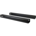 Pannello di gestione cavi StarTech.com 0U 1,8m per rack 40U
