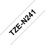 Cinta para impresora de etiquetas Brother TZE-N241 no laminada 1,8 cm x 8 m