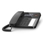 Teléfono analógico Gigaset DESK 600 Negro con identificador de llamadas