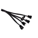 Câble diviseur RGB Alphacool 18682 Plastique Noir 4 broches 150 mm